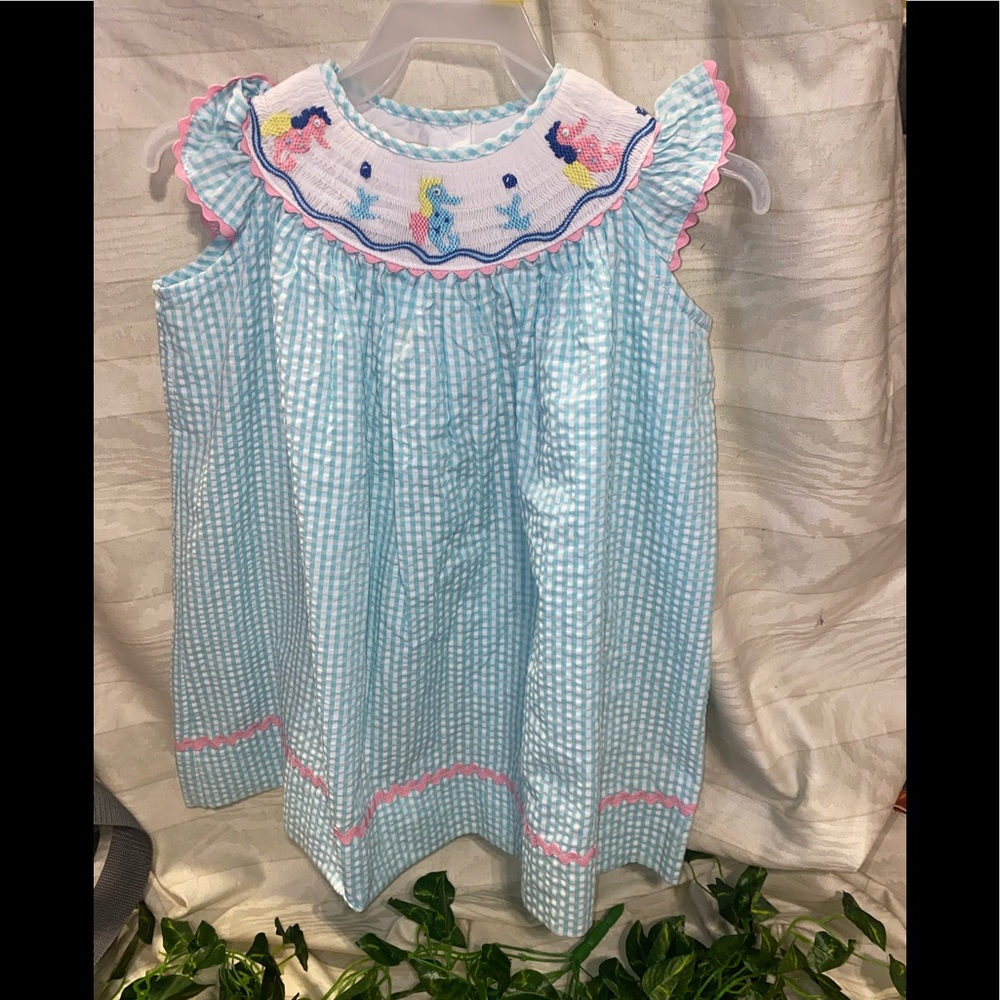 Marnalatta smocked dress